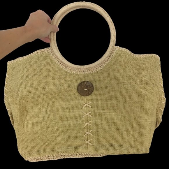 Cappelli Straworld Purse/Bag Wheat Color NWOT SKU 000334-9 - Picture 3 of 5